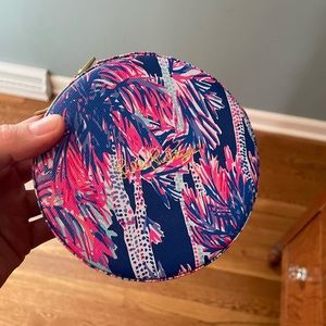 Lilly pulitzer travel jewelry case!